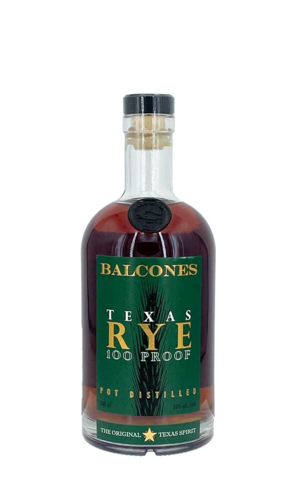 Balcones Texas Rye 100 Proof