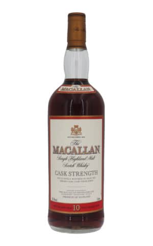 The Macallan 10 years Cask Strength 1 liter